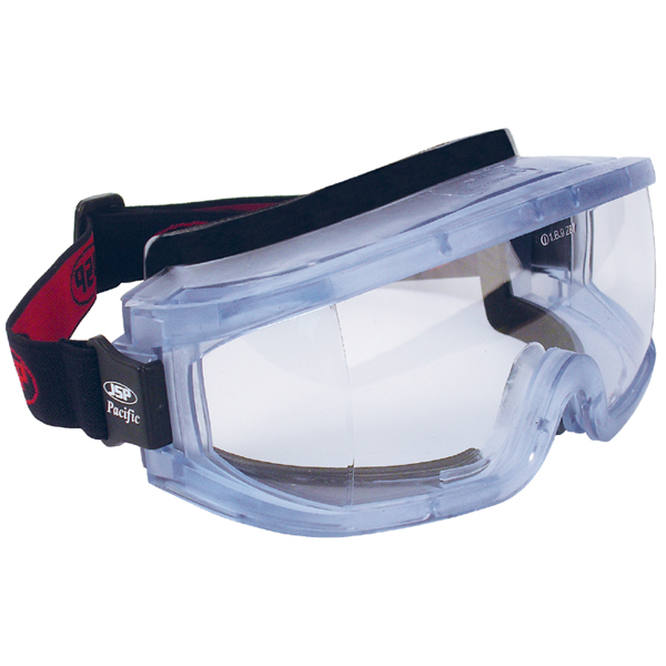 Lunette-masque polycarbonate Pacific IV verres anti-buée. Protection poussière, liquides et métal en fusion