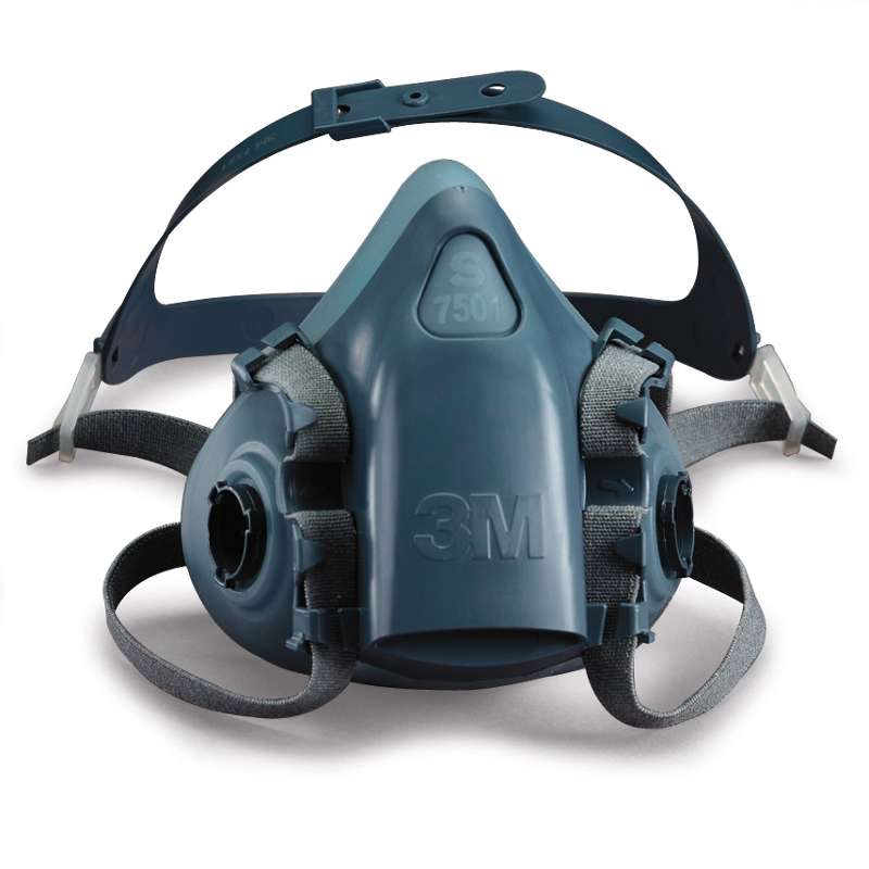 3M™ 7501 Kit demi-masque bi-filtres réutilisable
