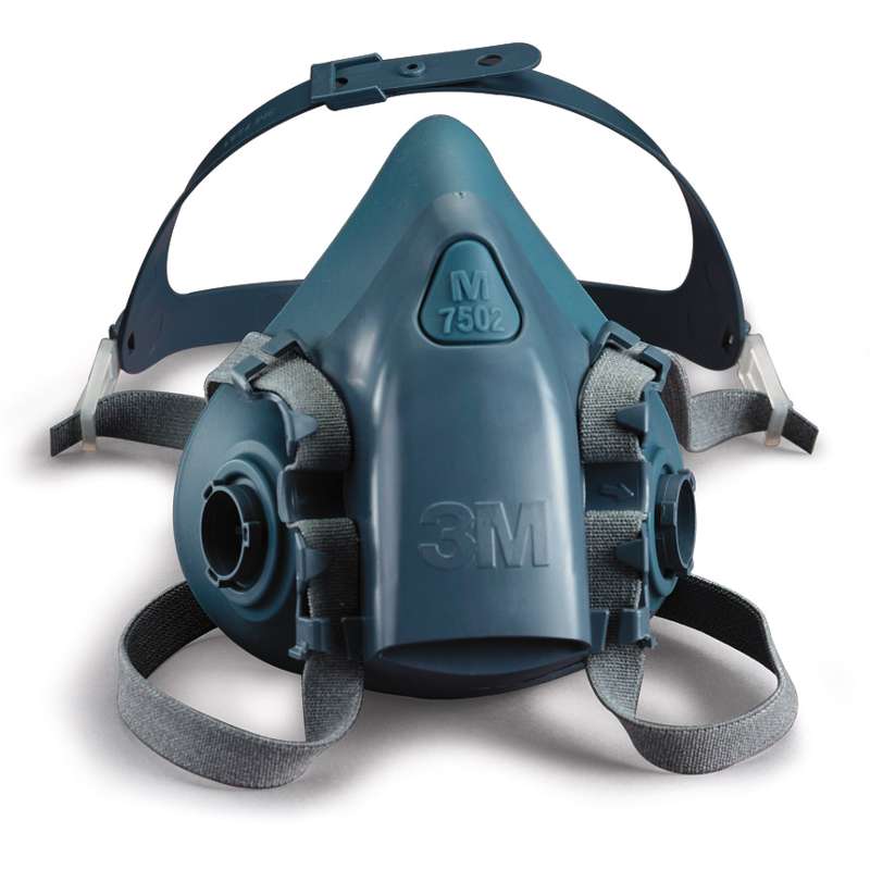 3M™ 7502 Kit demi-masque bi-filtres réutilisable