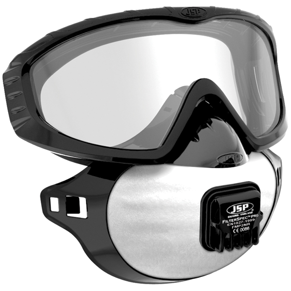 FilterSpec Pro noire avec masque FMP2 Valve