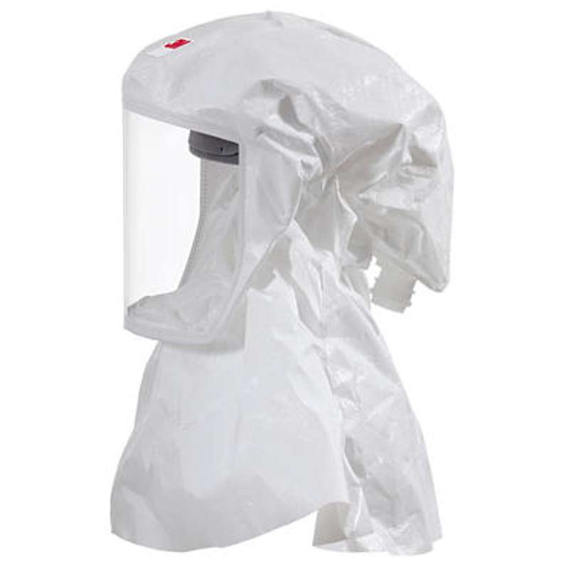 3M™ S-Series S-433 Cagoule blanche pour environnements poussières